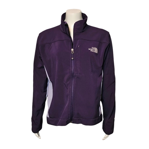 North Face Jacket Apex Bionic 2 Purple Wind Water Resistant Full Zip sz M - Picture 1 of 14